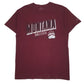 Mens Burgundy Russel Athletic Montana Grizzlies Short Sleeve T Shirt