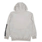 Mens White Puma  Hoodie Jumper