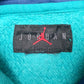 Mens Blue Air Jordan Spellout Hoodie Jumper