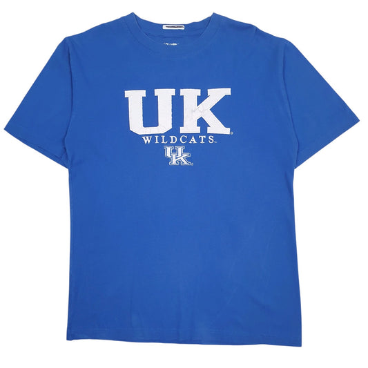 Mens Blue Pro Edge UK Wildcats Short Sleeve T Shirt