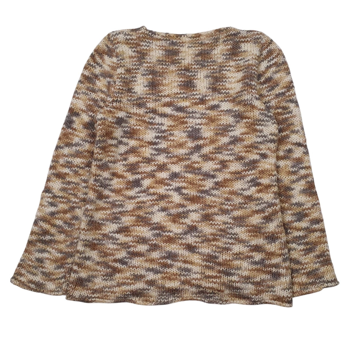 Womens Brown Unbranded Knit Crewneck Jumper