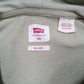 Mens Green Levis Spellout Hoodie Jumper