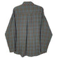 Mens Green L.L.Bean Flannel  Shirt