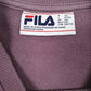 Mens Purple Fila  Crewneck Jumper