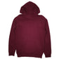 Mens Burgundy Adidas  Hoodie Jumper