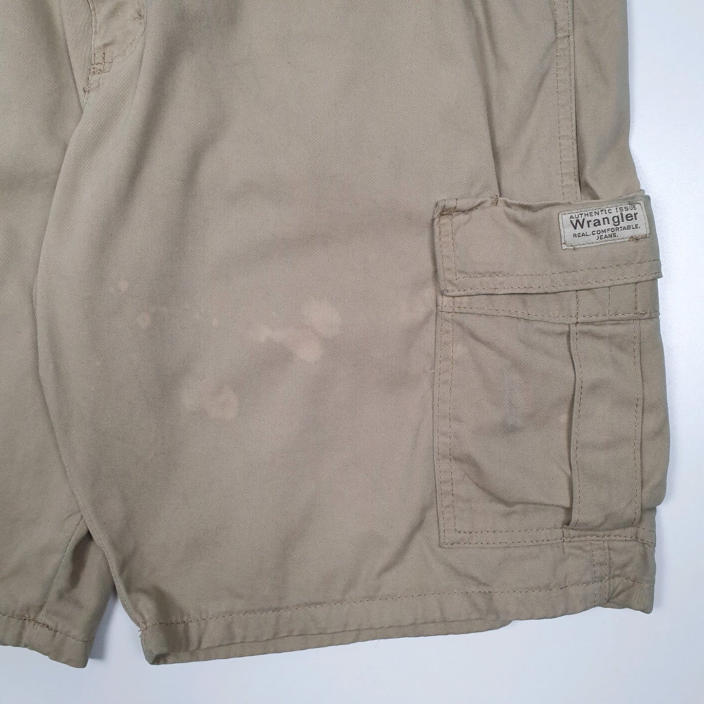 Mens Beige Wrangler   Shorts