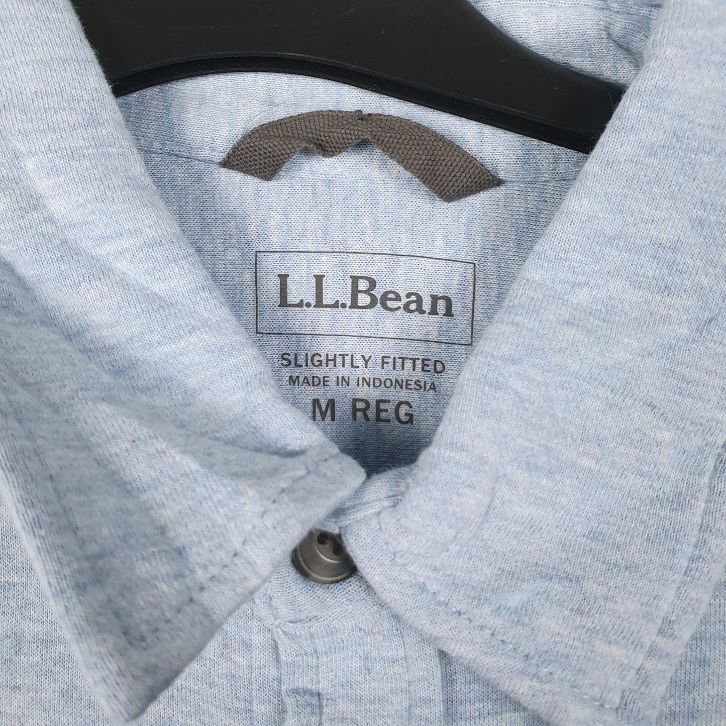Mens Blue L.L.Bean   Shirt