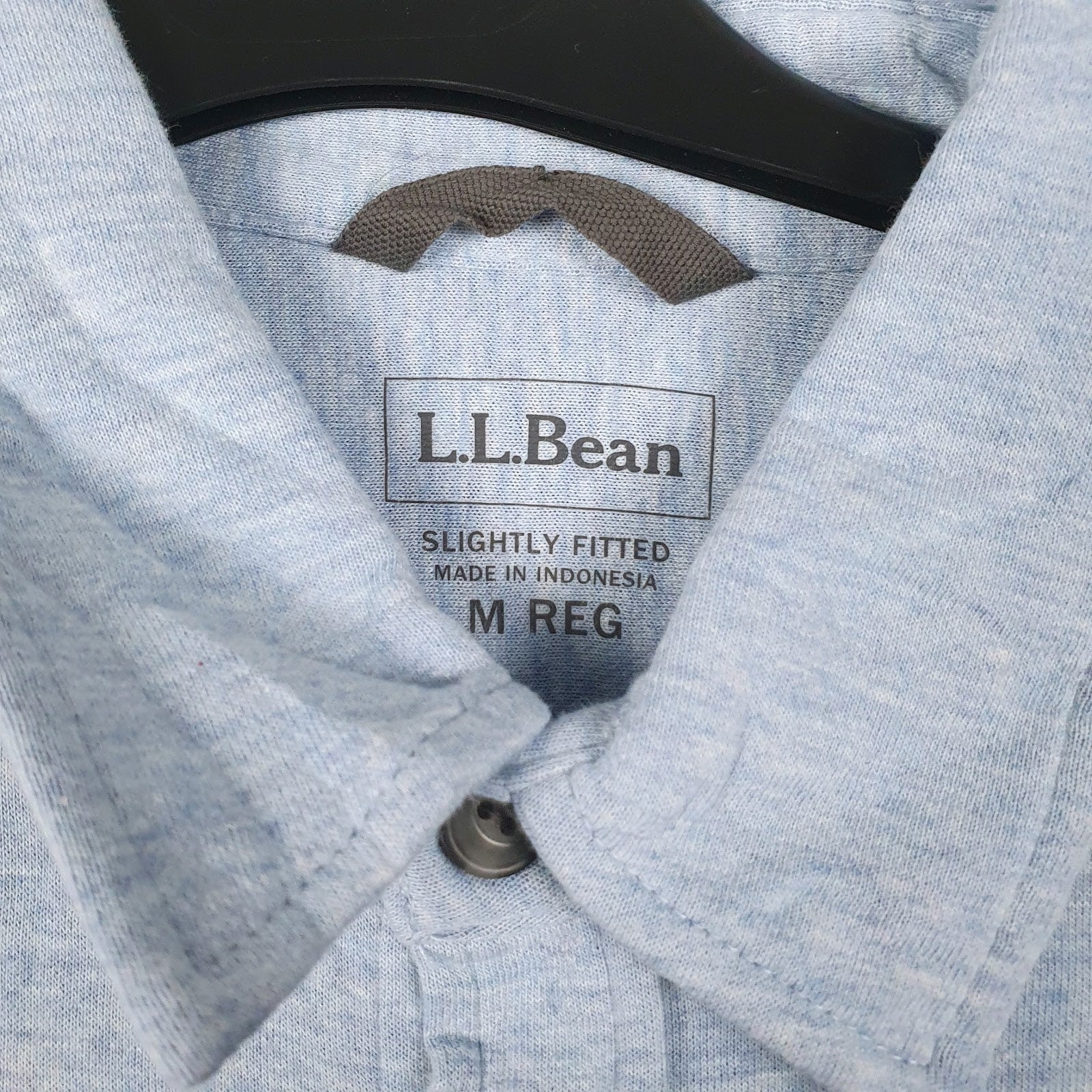 Mens Blue L.L.Bean   Shirt