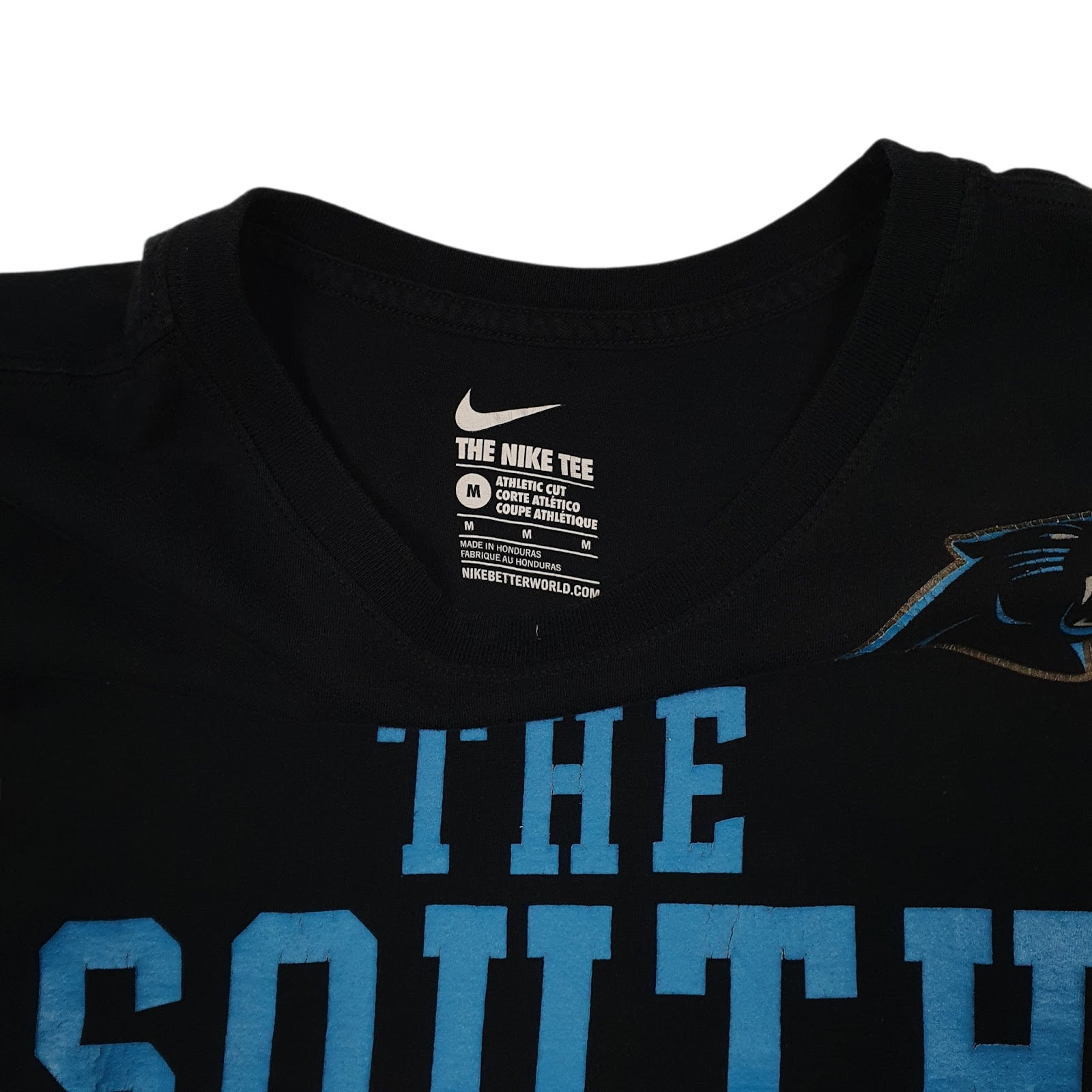 Mens Black Nike NFL Carolina Panthers  T Shirt