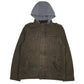 Mens Green Levis Sherpa Lined  Coat