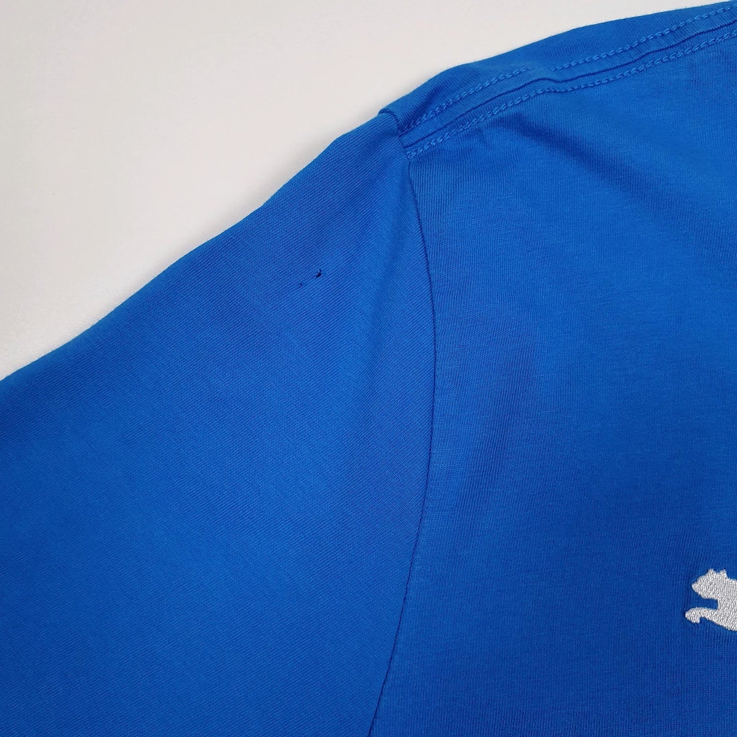 Mens Blue Puma   T Shirt