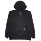 Mens Black Carhartt  Full Zip Jumper