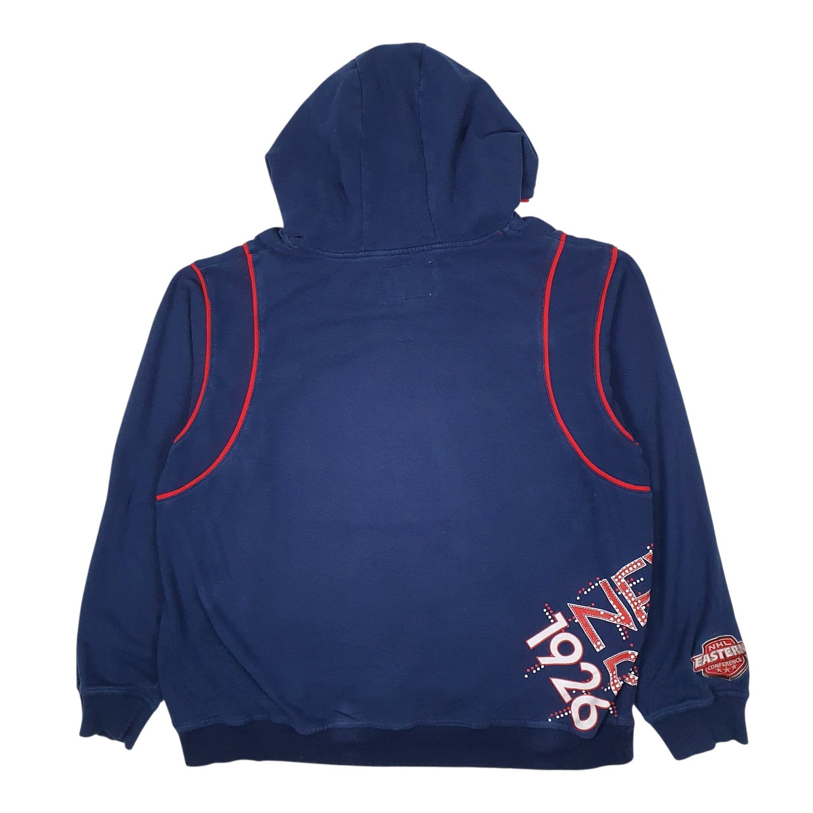 Mens Navy NHL New York Rangers Hoodie Jumper