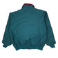 Mens Green Columbia Sportswear Company Vintage 90s Bomber Crewneck Coat