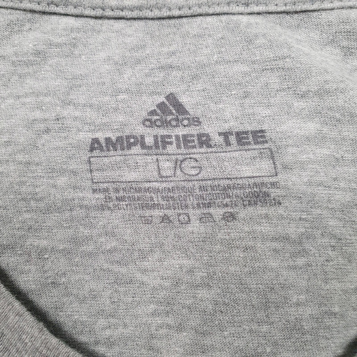 Mens Grey Adidas Littleton Lions  T Shirt