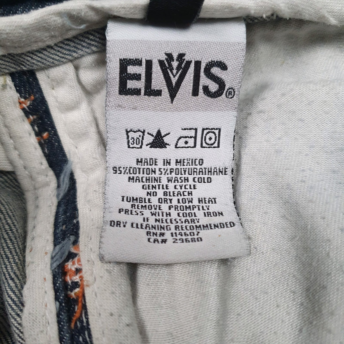 Womens Blue Elvis   Jeans