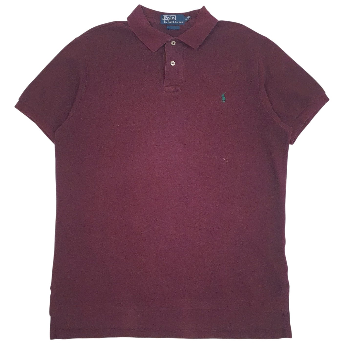 Mens Burgundy Polo Ralph Lauren  Short Sleeve T Shirt