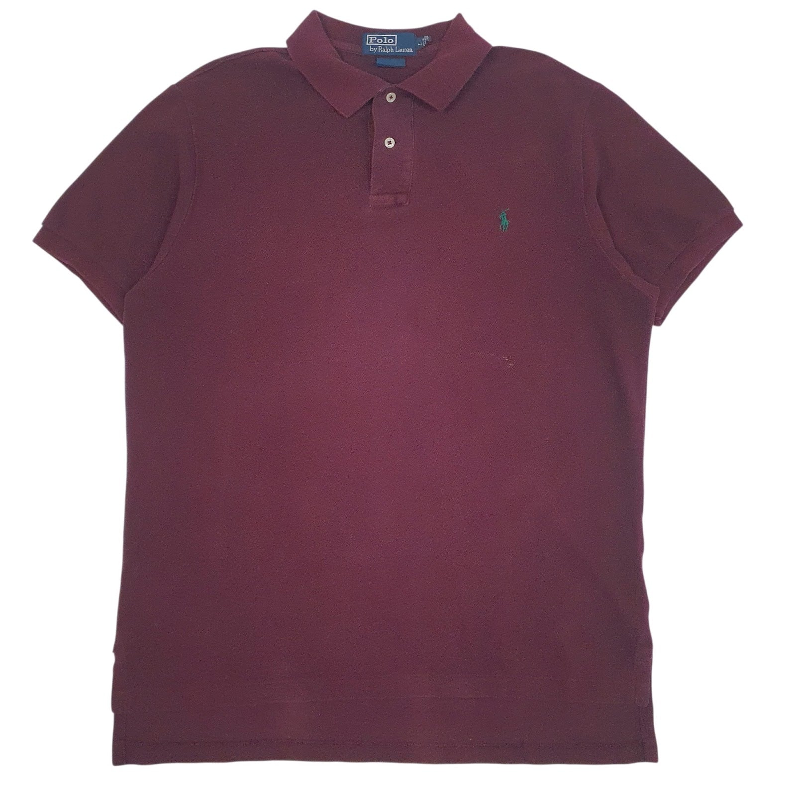 Mens Burgundy Polo Ralph Lauren  Short Sleeve T Shirt