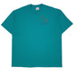 Mens Blue Hanes Single Stitch Vintage 90s Made In USA Short Sleeve T Shirt