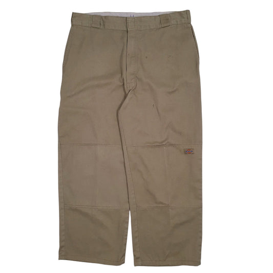 Mens Beige Dickies  Chino Trousers