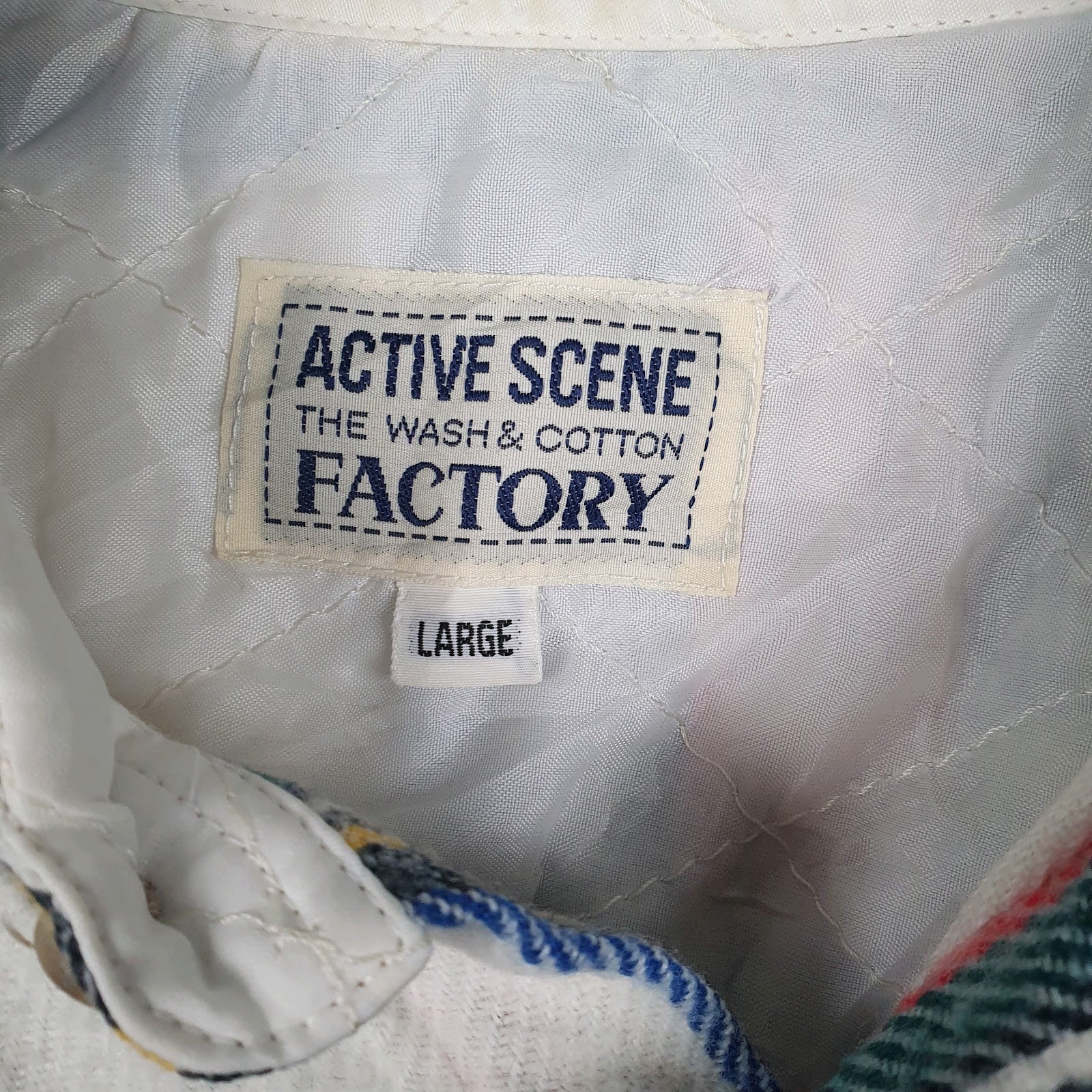 Mens White Active Scene Vintage  Shirt