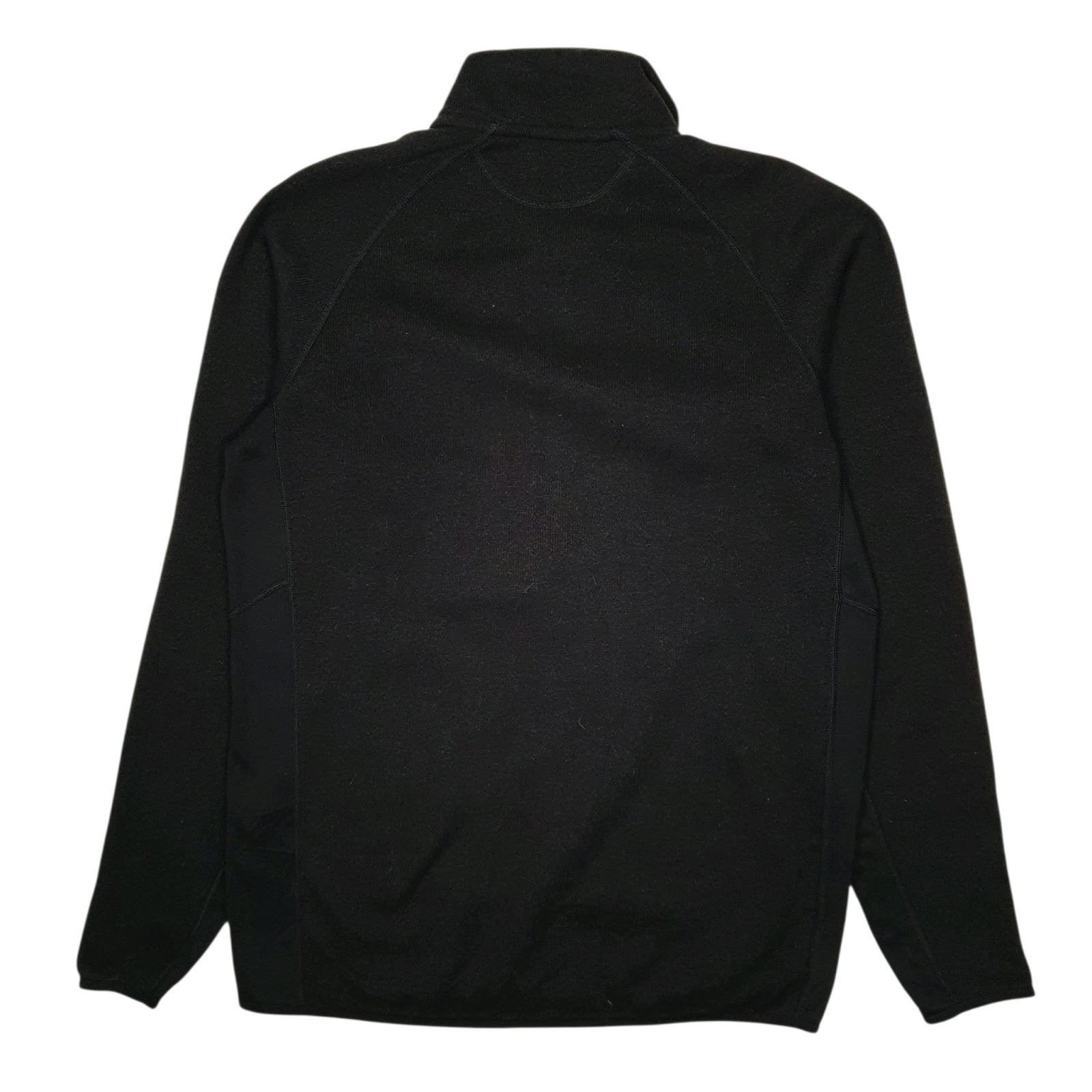 Mens Black Patagonia Better Sweater Performance Quarter Zip Jumper