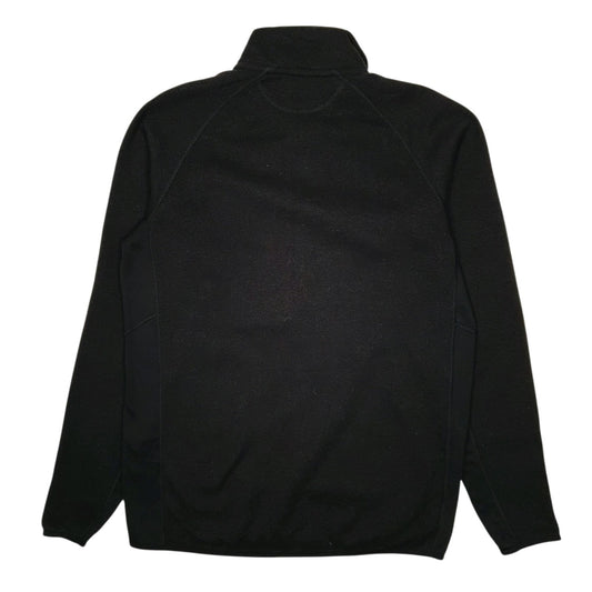 Mens Black Patagonia Better Sweater Performance Quarter Zip Jumper