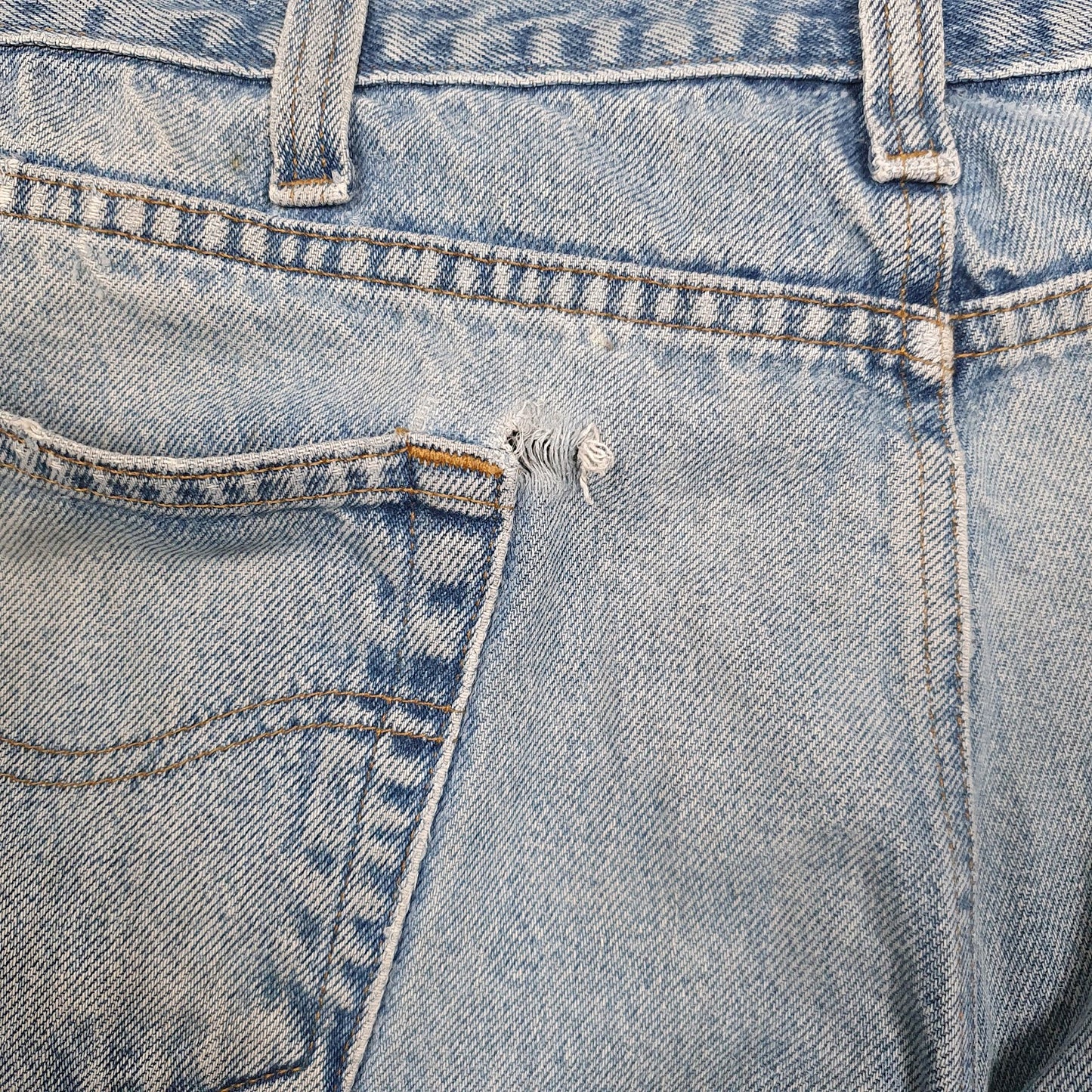 Mens Blue Carhartt   Jeans