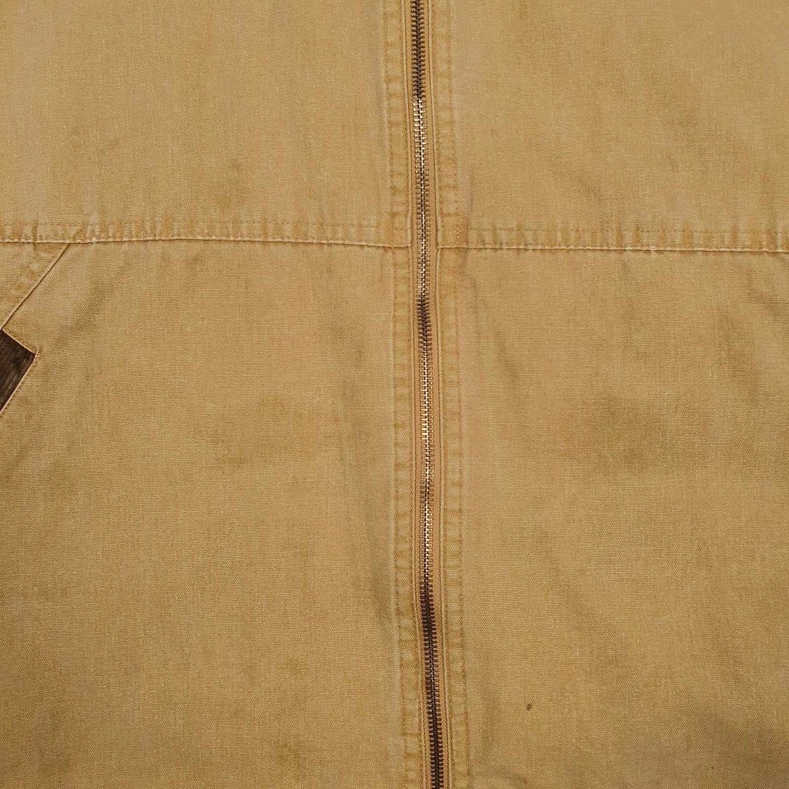 Mens Brown Wrangler Sherpa Lined  Coat