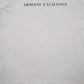 Mens White Armani   T Shirt