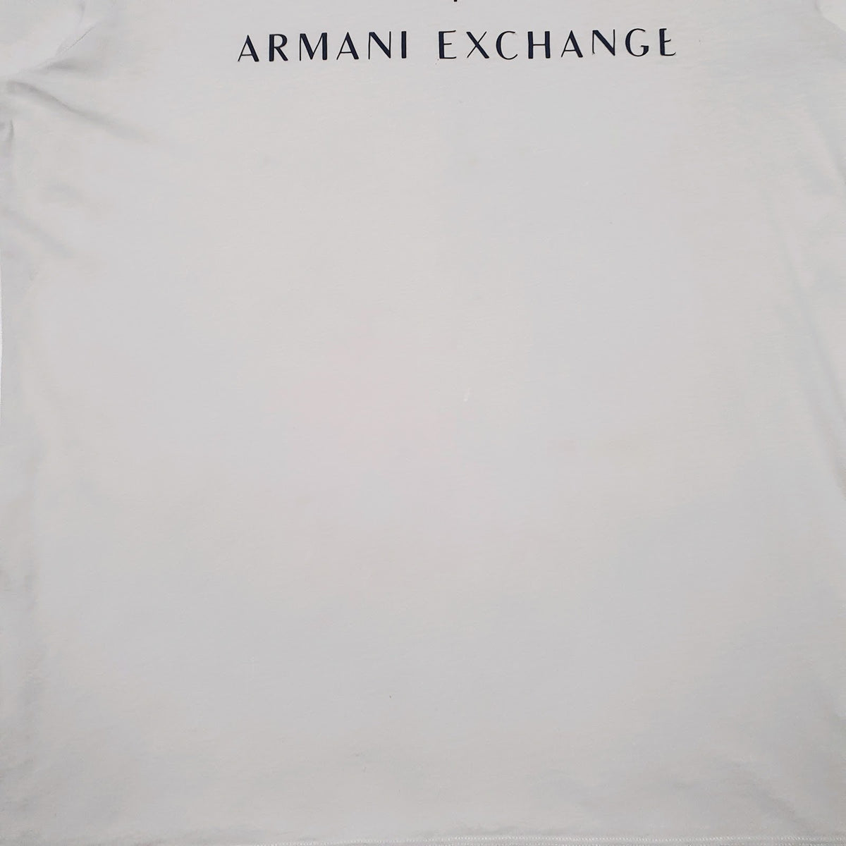 Mens White Armani   T Shirt