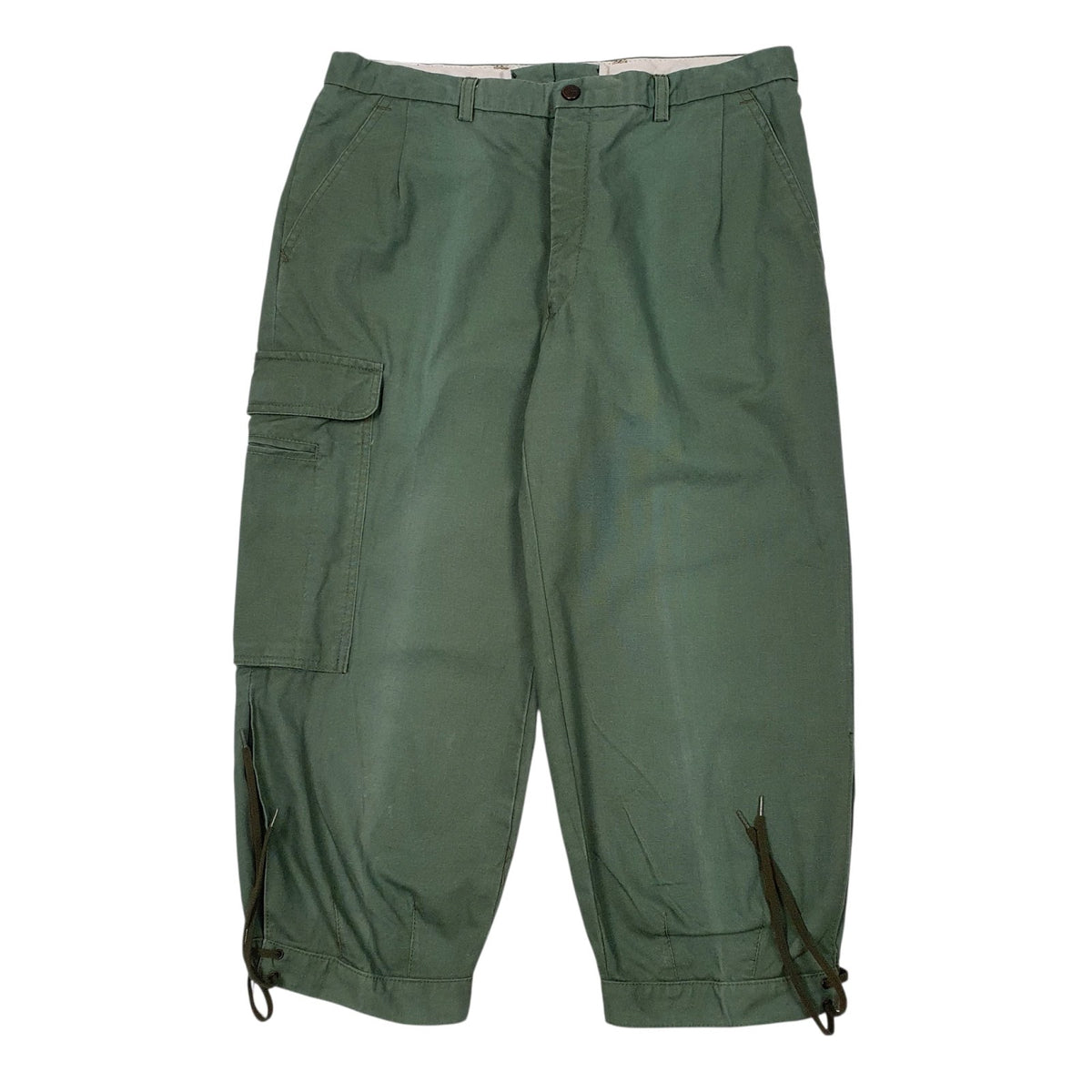 Mens Green San Felice Vintage Cargo Shorts