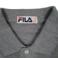 Mens Grey Fila   Polo Shirt