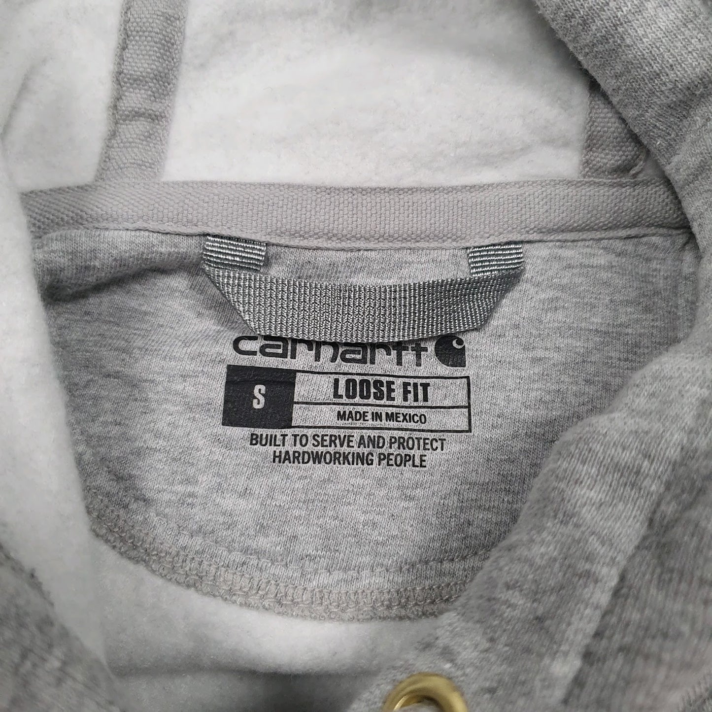 Mens Grey Carhartt Sunbelt Rentals Hoodie Jumper