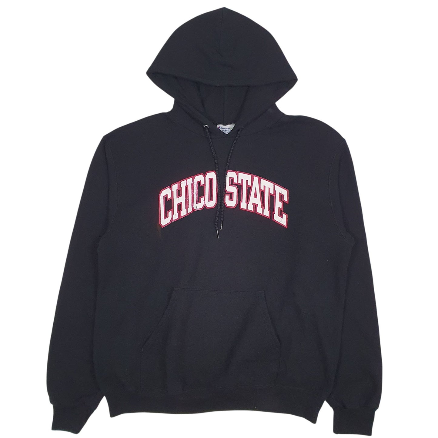 Mens Black Champion Chico State Hoodie Jumper