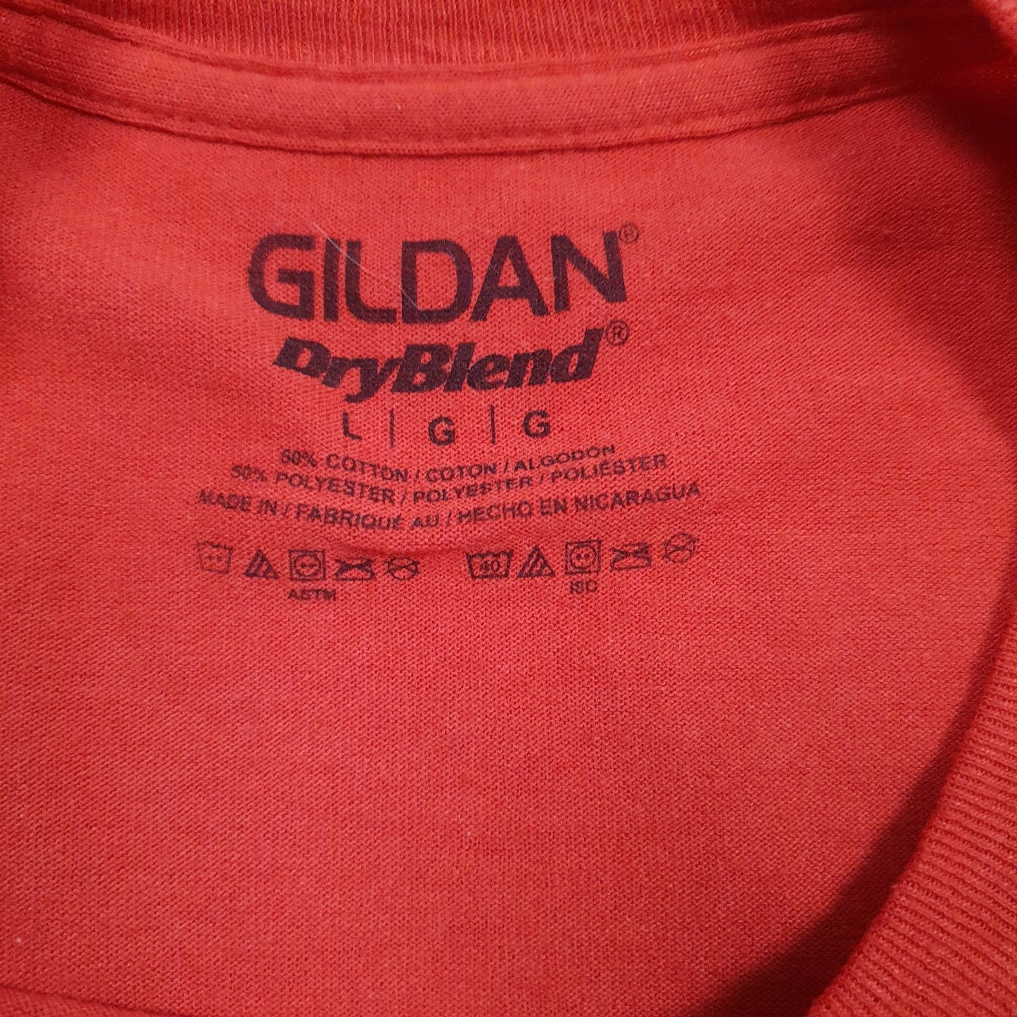 Mens Red Gildan New Palenstine Barner Shop  T Shirt