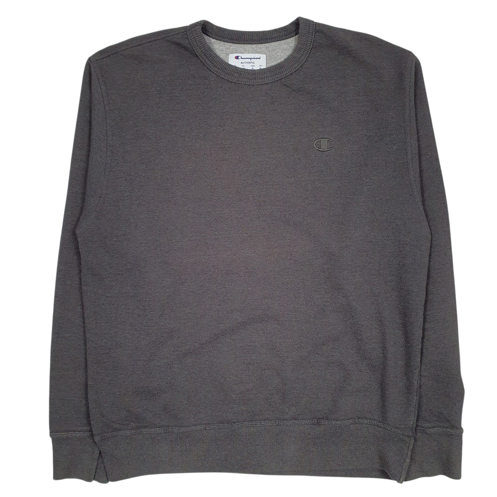 Mens Grey Champion  Crewneck Jumper