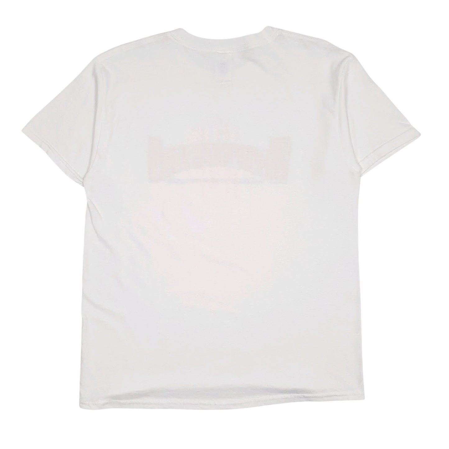Womens White Gildan Wildcat Athletic Club  T Shirt