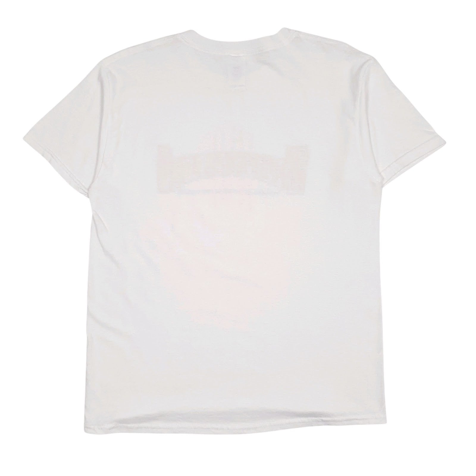 Womens White Gildan Wildcat Athletic Club  T Shirt