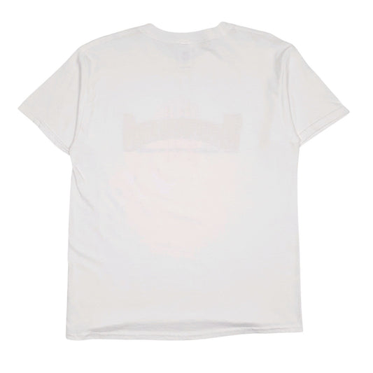 Womens White Gildan Wildcat Athletic Club  T Shirt