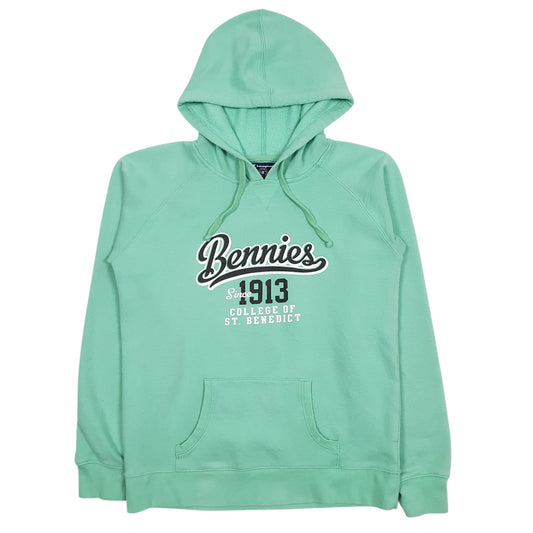 Womens Green Champion Sport Hoodie Jumper