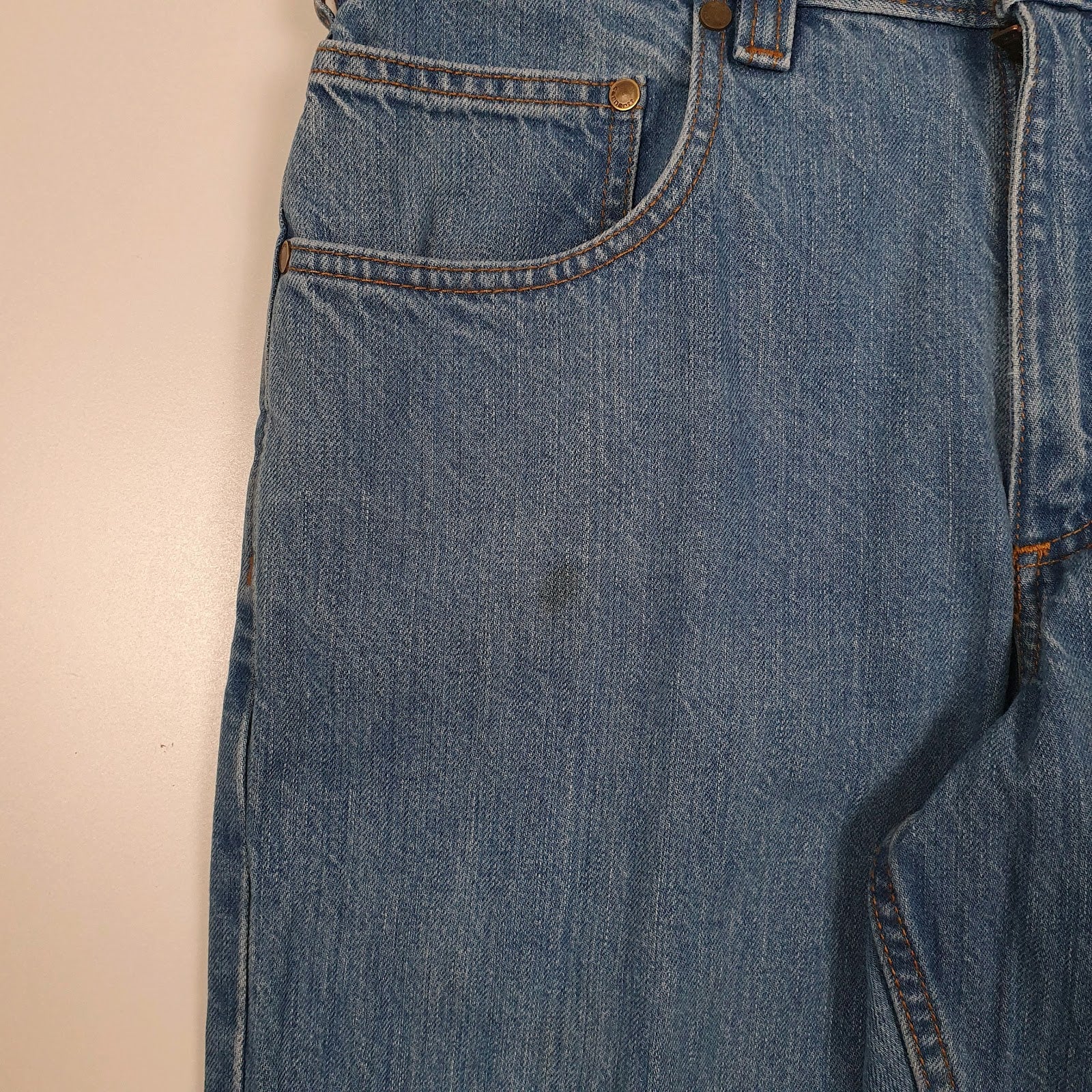 Mens Blue Carhartt   Jeans