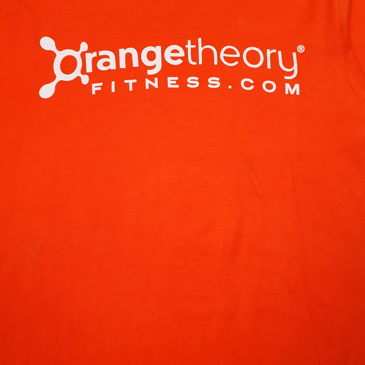 Mens Orange Hanes   T Shirt