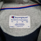 Mens Navy Champion Spellout Hoodie Jumper