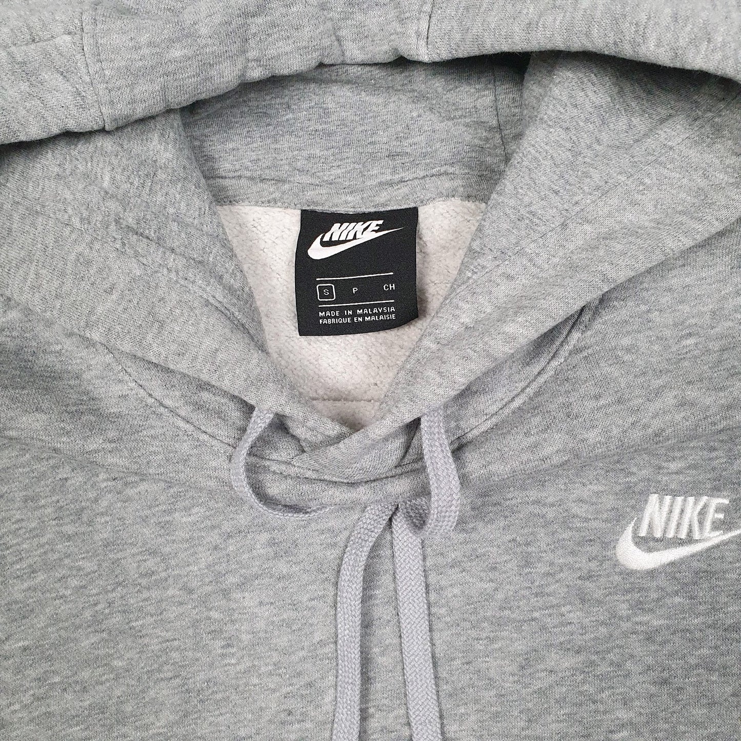 Mens Grey Nike  Hoodie Jumper