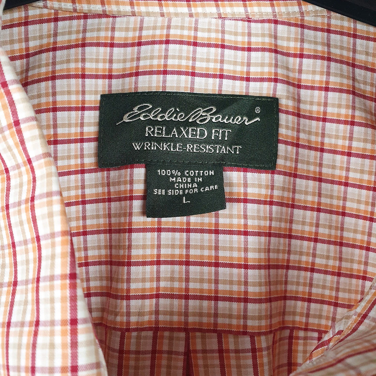 Mens Red Eddie Bauer   Shirt