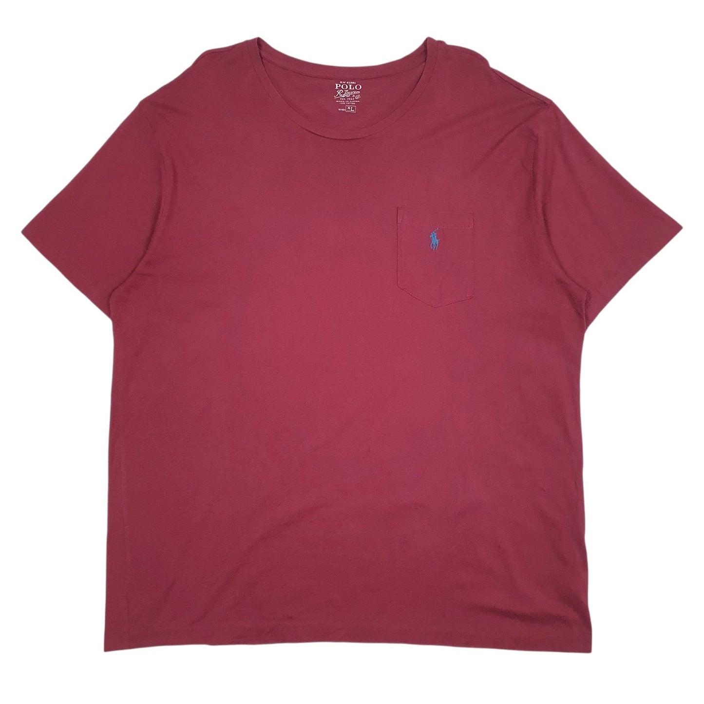 Mens Red Polo Ralph Lauren  Short Sleeve T Shirt