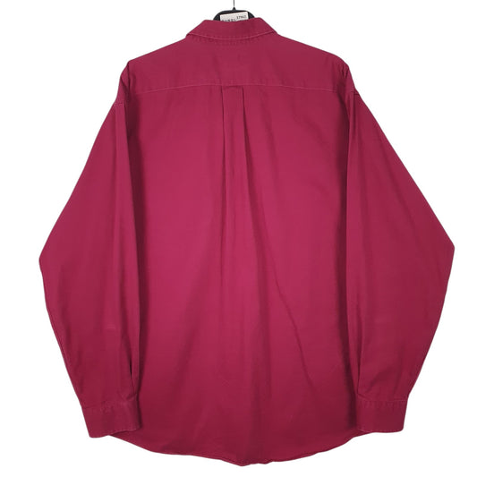 Mens Red L.L.Bean   Shirt