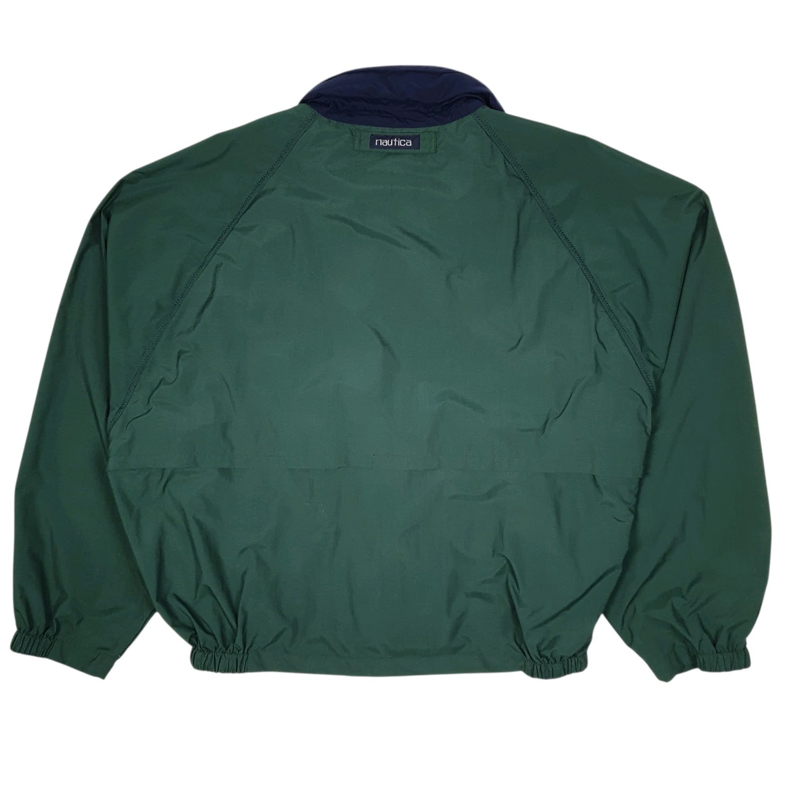 Mens Green Nautica Vintage 90s Sailing  Coat