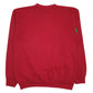 Mens Red Tultex Graphic Vintage 90s Made In USA Crewneck Jumper
